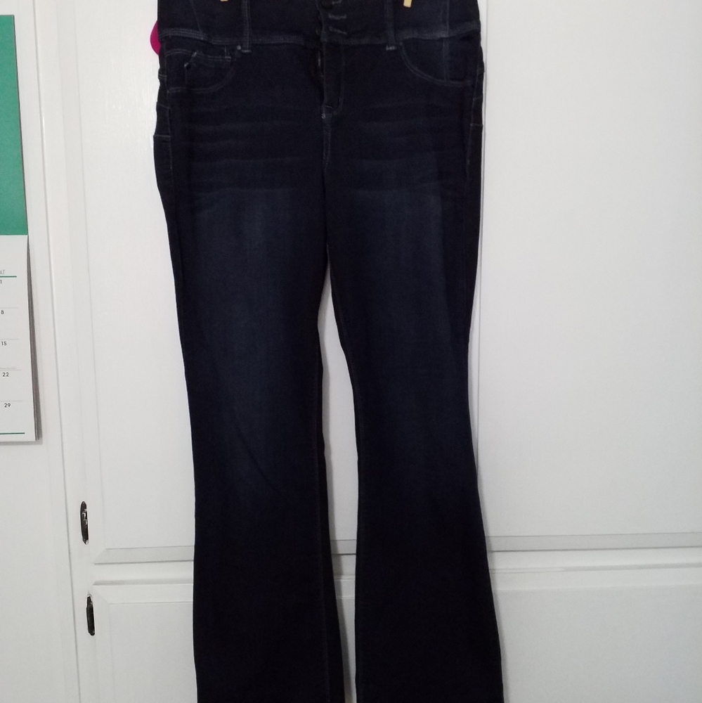 Laurie Felt Silky Curve Boot Cut Jeans